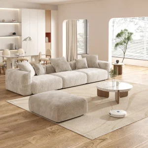 141.73'' L Shape Sectional Sofa