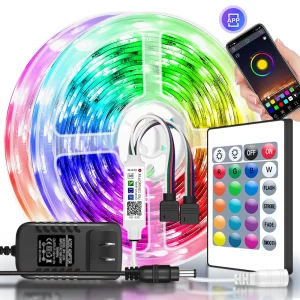Led Lights for Bedroom with Music Sync Color - Remote and App Control